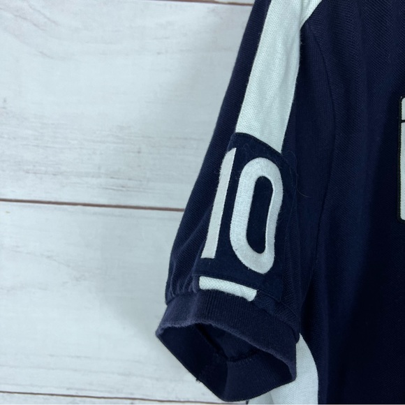 Polo Ralph Lauren Men’s USA #10 Big Pony Flag Cotton Shirt XL Custom Fit - Picture 5 of 11